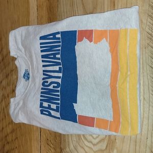 Mens "Pennsylvania" t-shirt, size large
